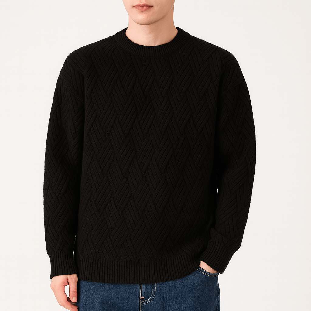 LUXEOUTFIT | Klassischer Strickpullover 3