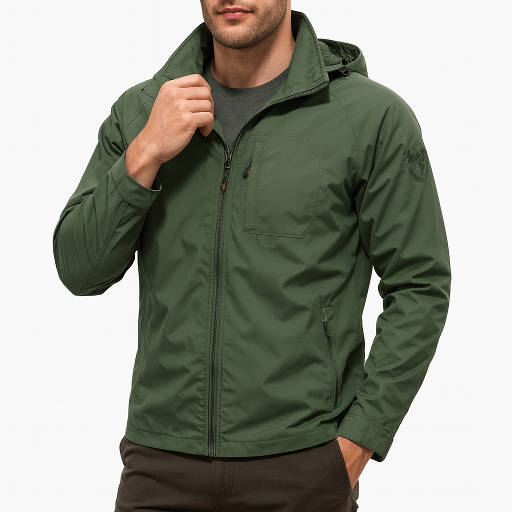 LUXEOUTFIT | Nylon-Kapuzenjacke 3