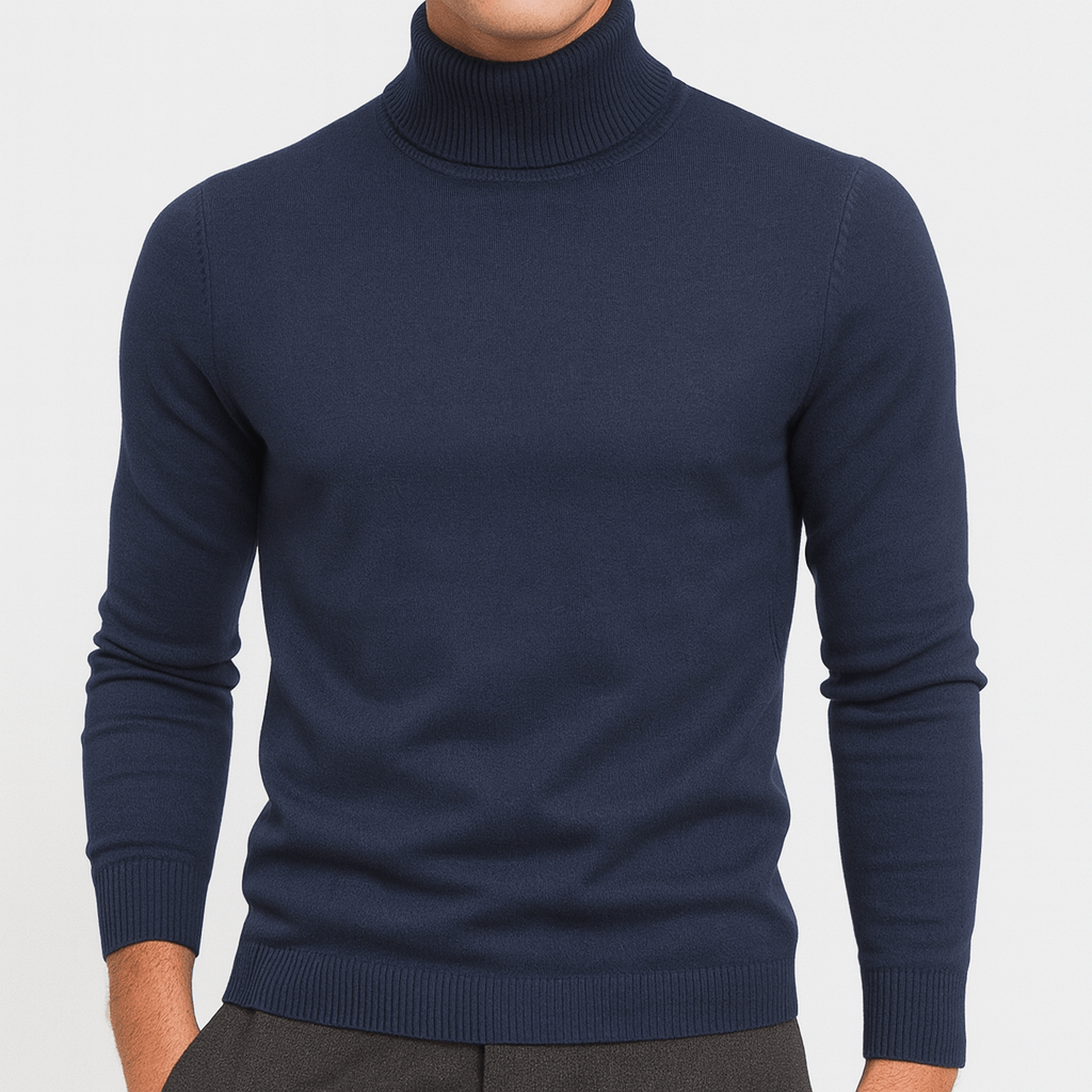 LUXEOUTFIT | Rollkragen-Strickpullover 12