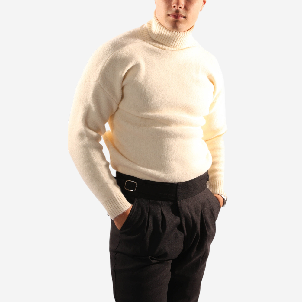 LUXEOUTFIT | Rollkragenpullover aus Strick 6