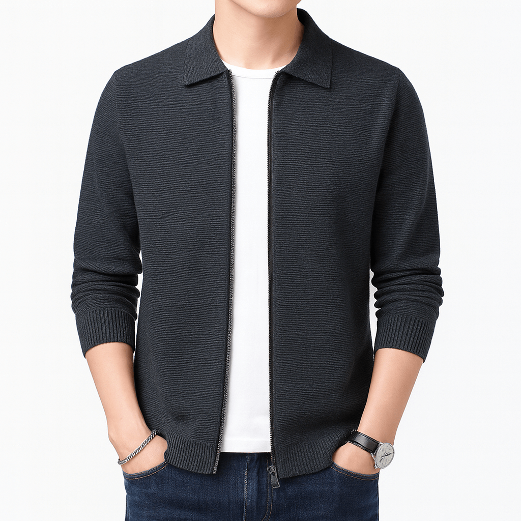 LUXEOUTFIT | Schmaler Woll-Cardigan 3