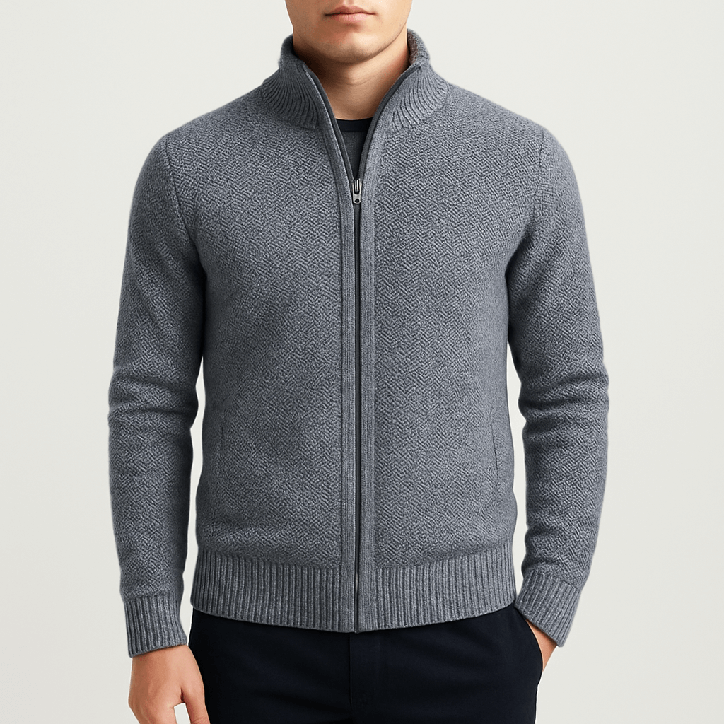 LUXEOUTFIT | Schmaler Woll-Cardigan 3