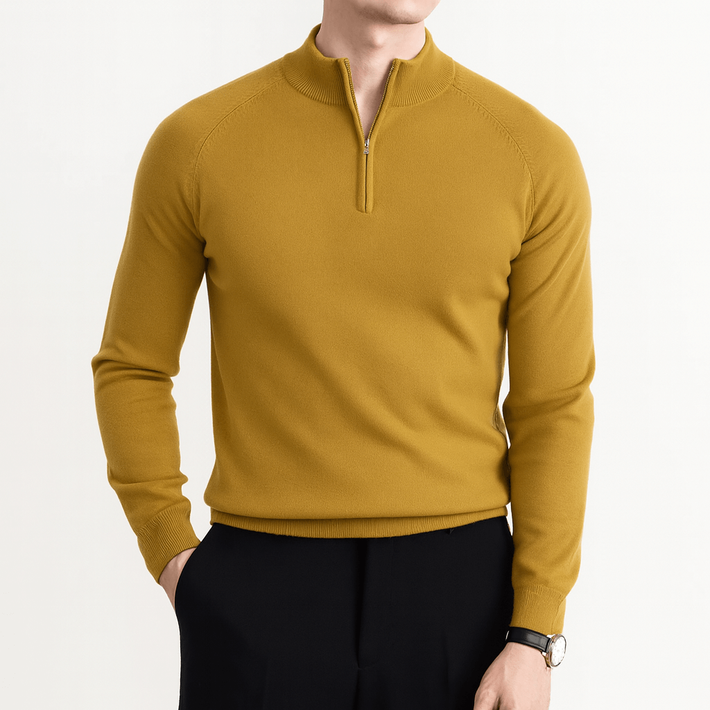 LUXEOUTFIT | Schmaler Wollpullover 4