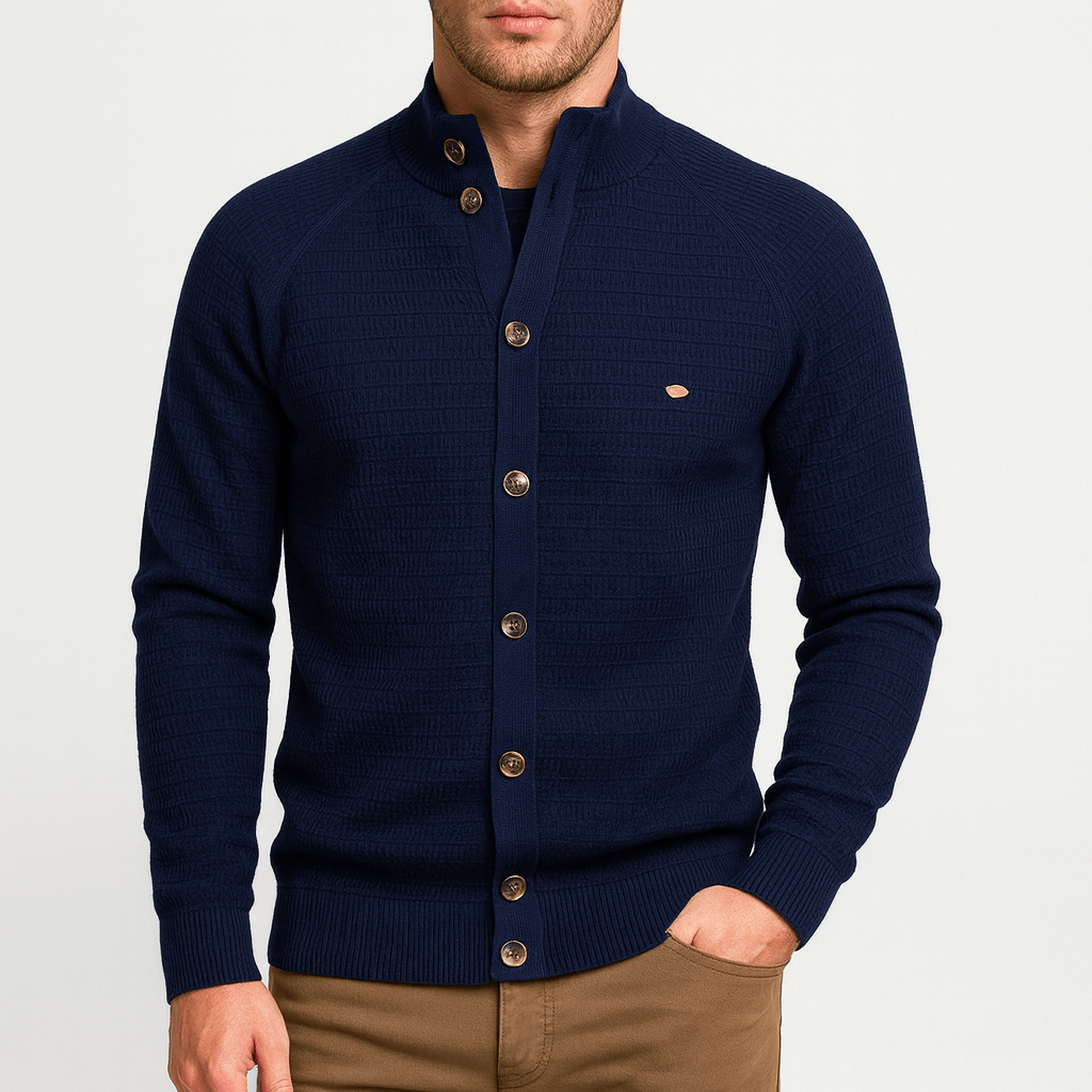 LUXEOUTFIT | Schmales Strick-Sweatshirt 5