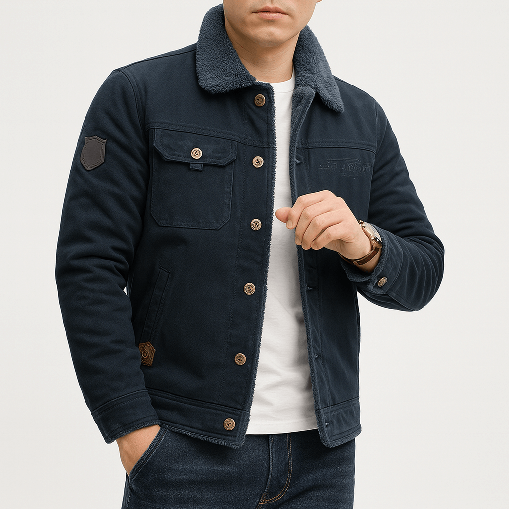 LUXEOUTFIT | Sherpa-Baumwolljacke 2