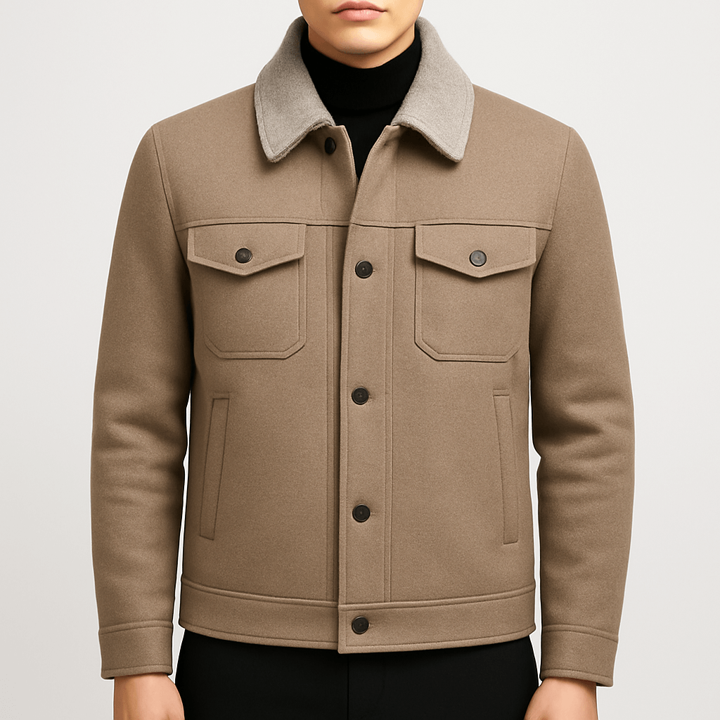 LUXEOUTFIT | Sherpa-Jacke aus Wolle 2