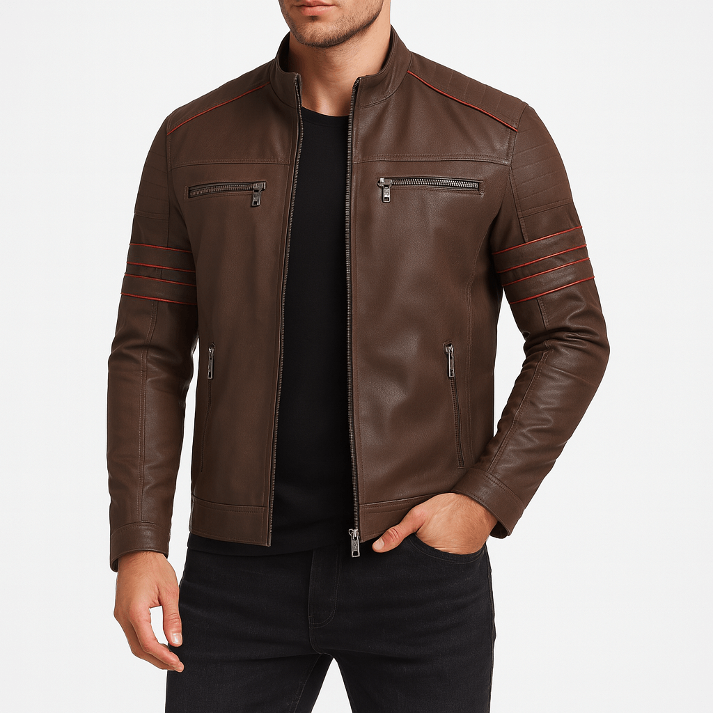 LUXEOUTFIT | Slim-Fit Freizeitjacke für Herren 1