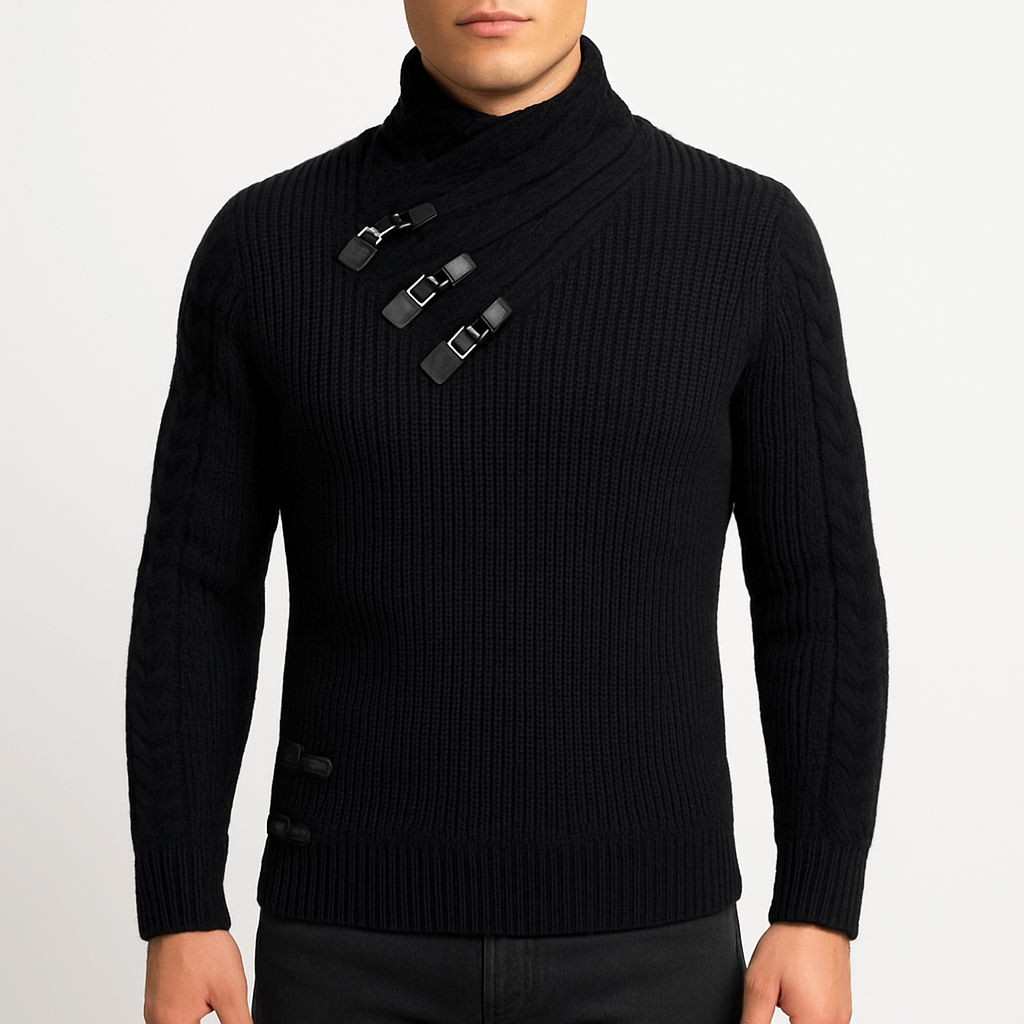 LUXEOUTFIT | Slim Fit Strickpullover 3