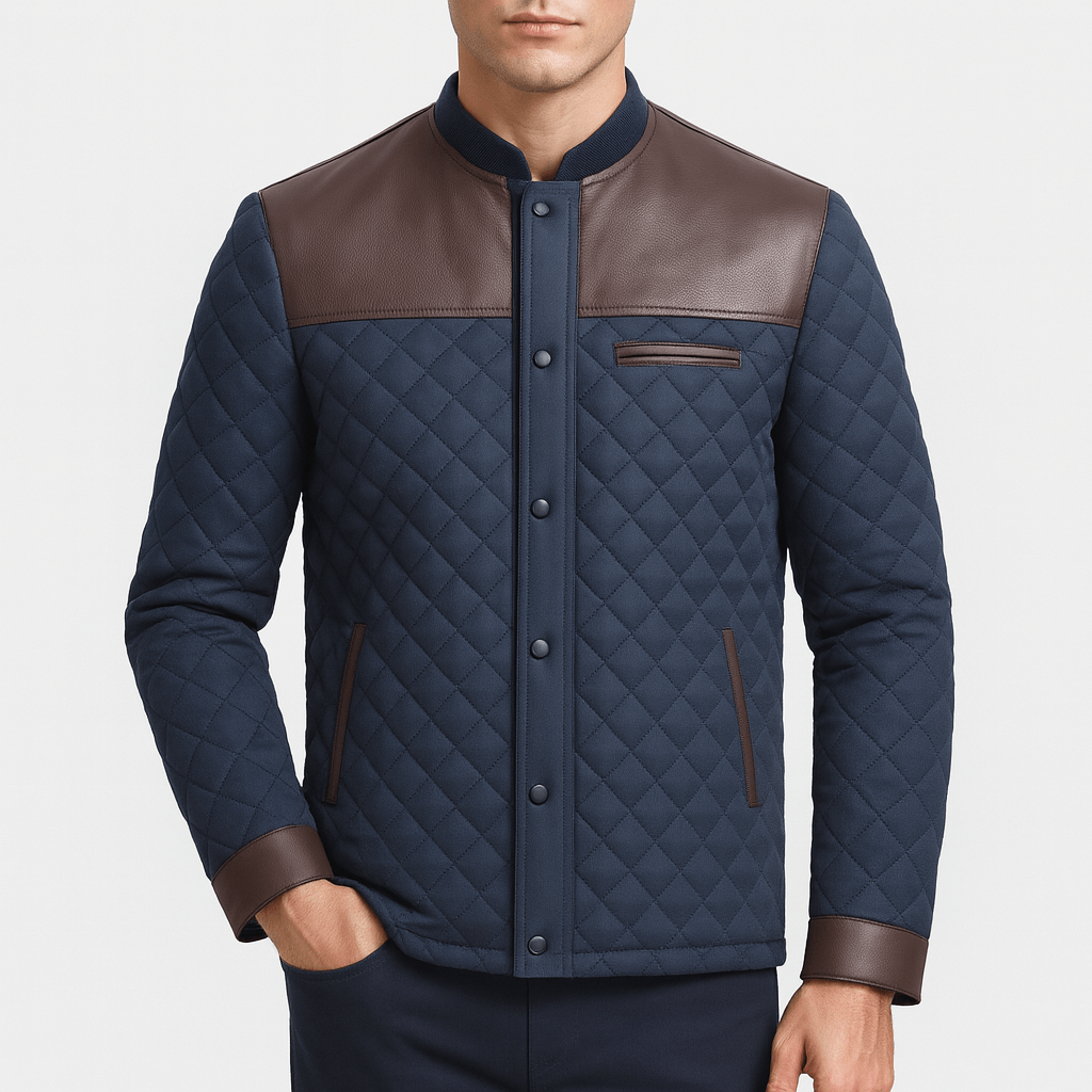 LUXEOUTFIT | Steppjacke mit Knopfleiste 0