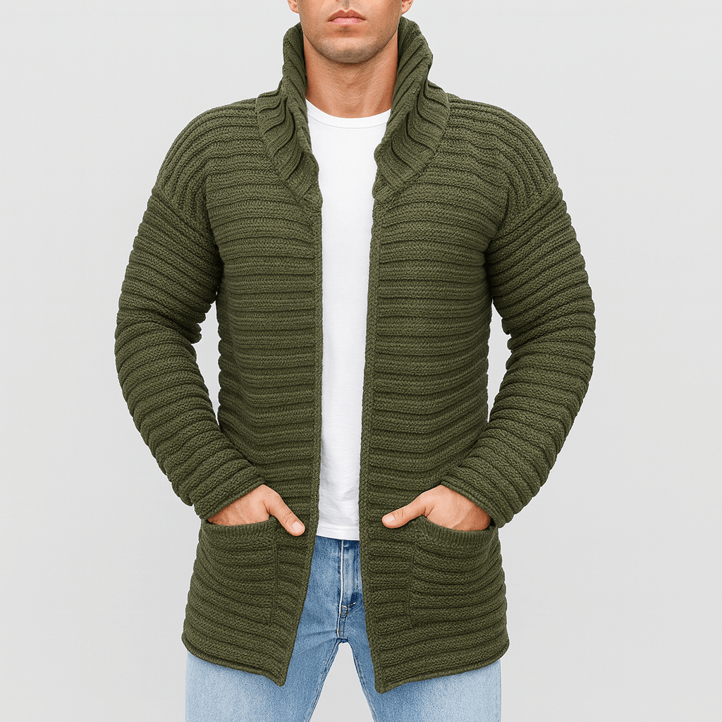 LUXEOUTFIT | Strickjacke Strick Oversize 3