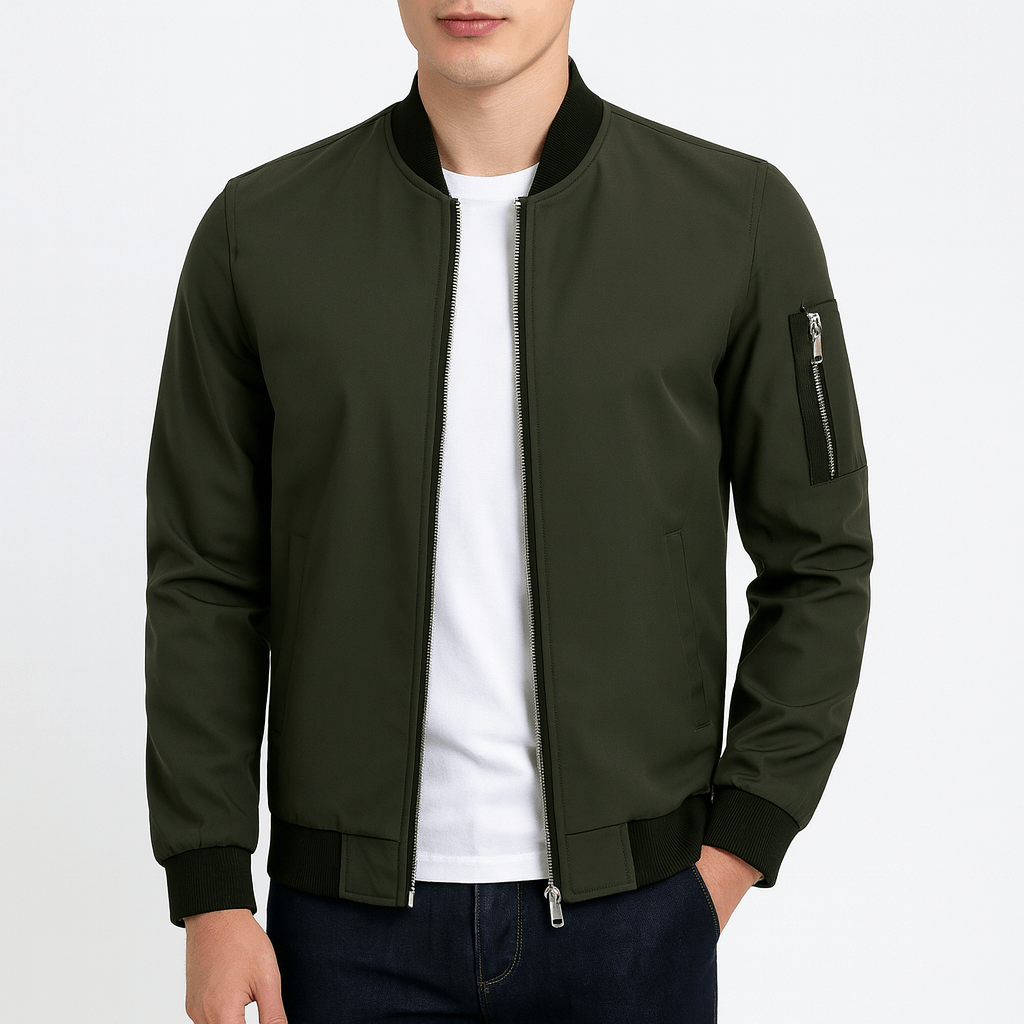 LUXEOUTFIT | Wasserabweisende Bomberjacke 3