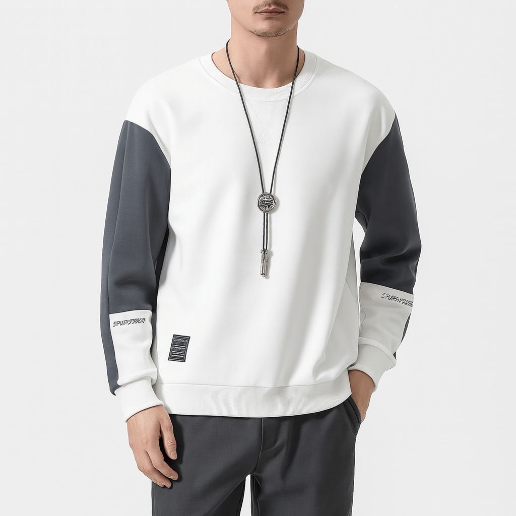 LUXEOUTFIT | Zweifarbiges Sweatshirt 2