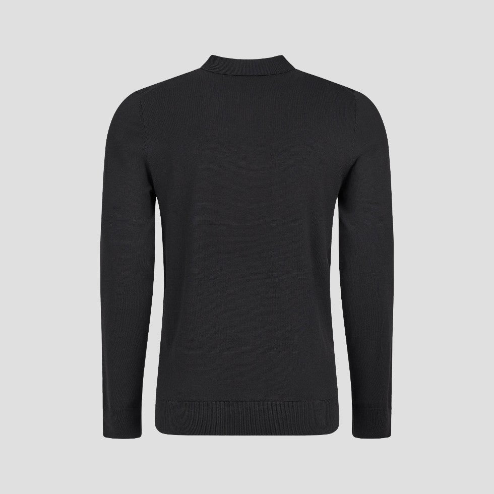 Langarm-Poloshirt aus Baumwolle für Herren 4