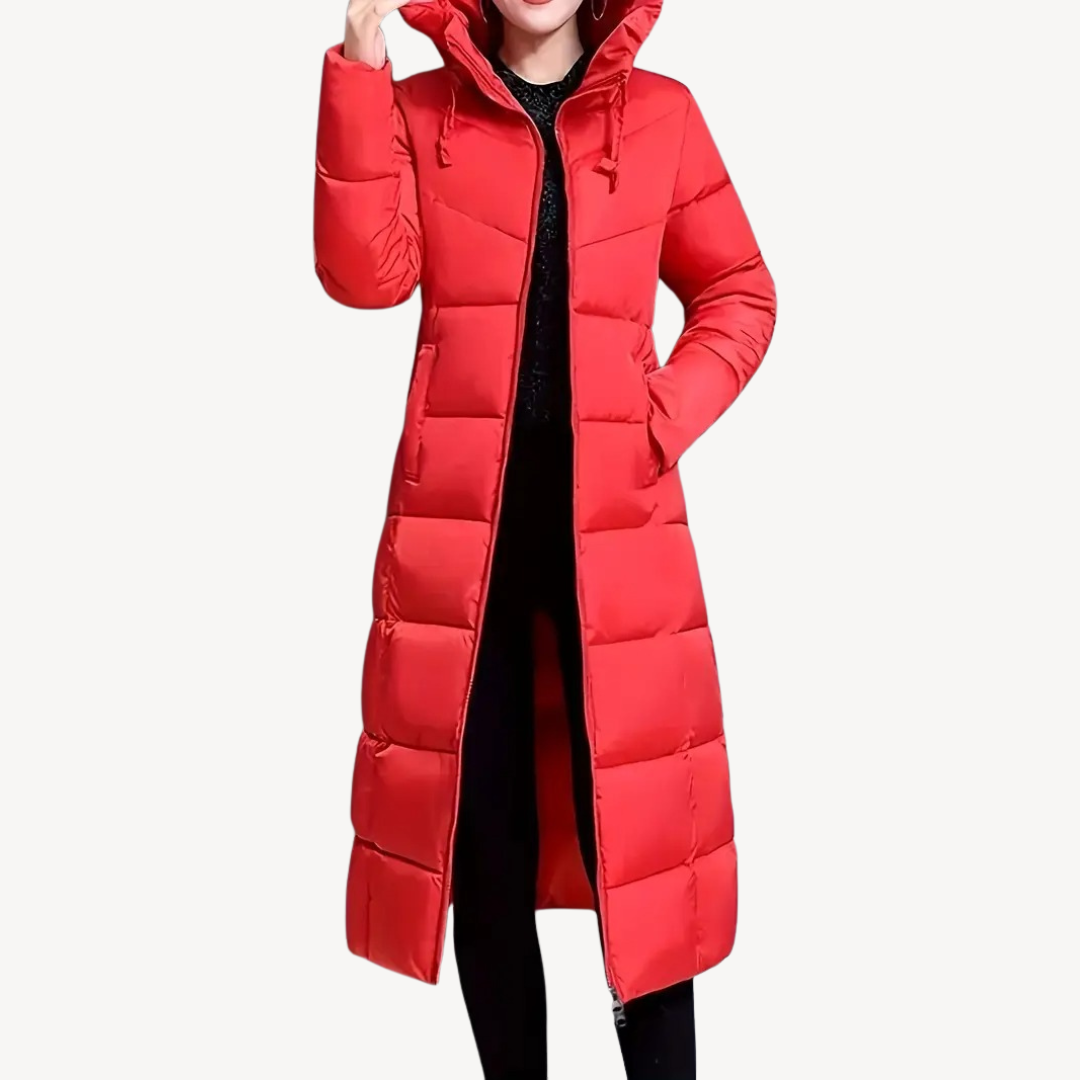 Langer Puffermantel für Damen | Loravelle 5