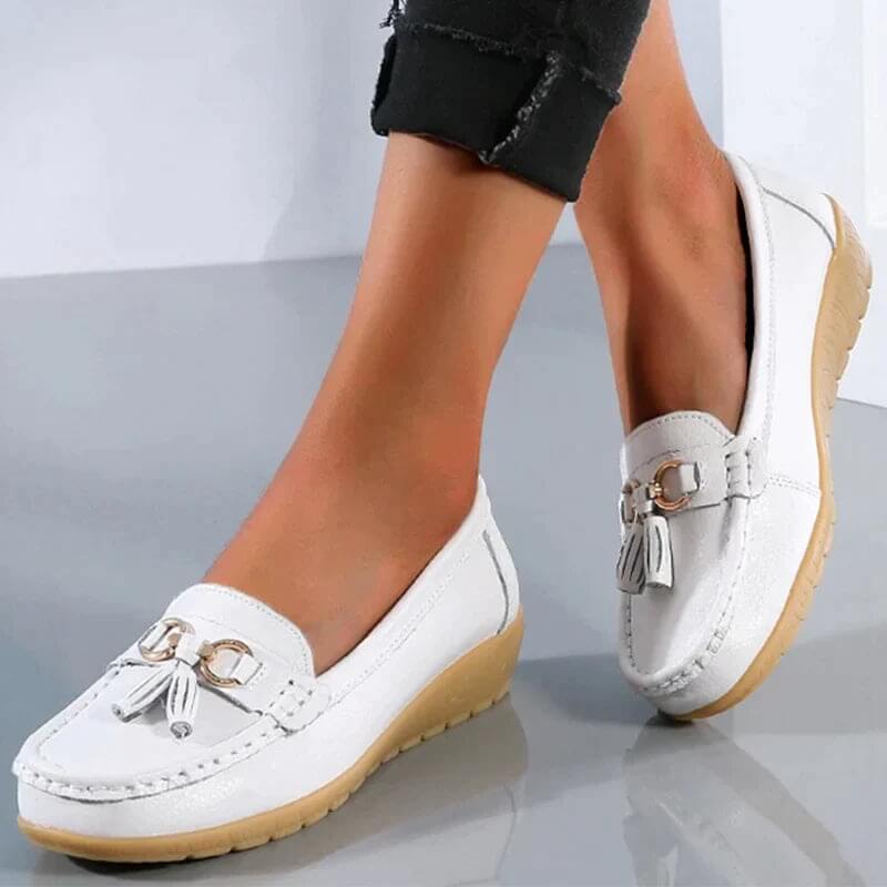 Damen Loafer Orthopädisch Bequem Schuhe