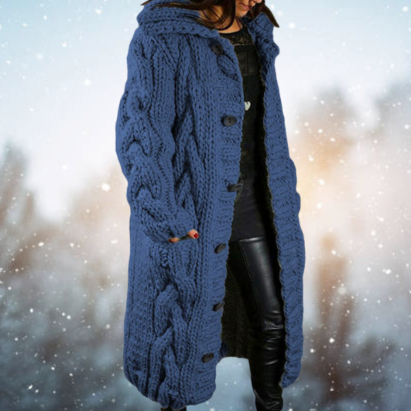 Weiche Strickjacke Damen Warm Bequem