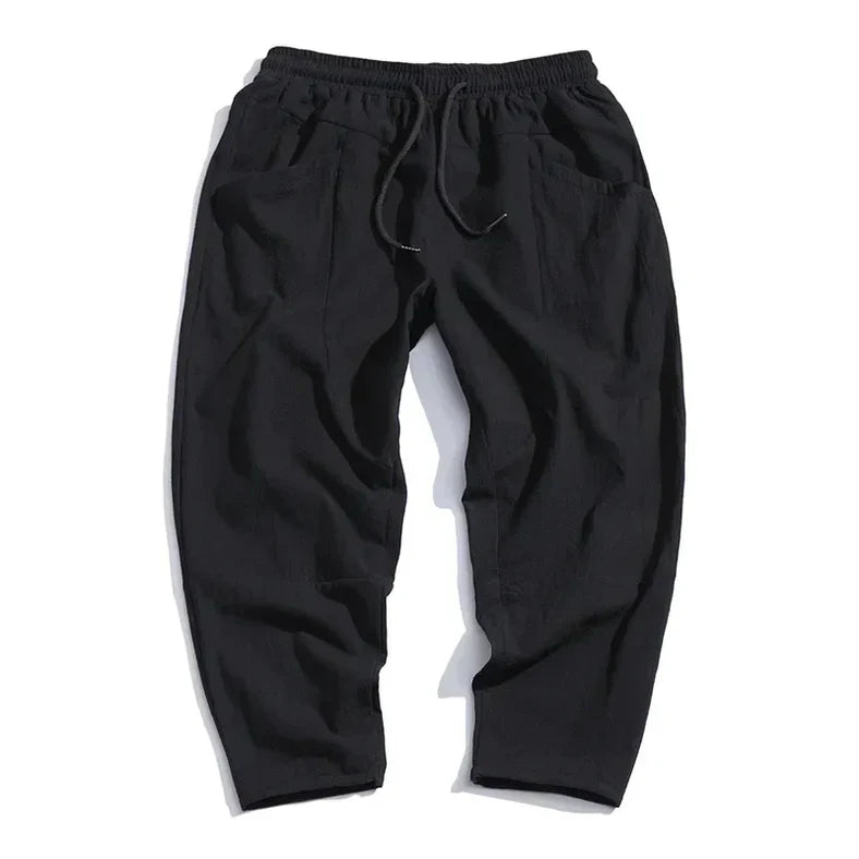 Lockere Passform – Lässige, knöchellange Baggy-Hose für Männer-Chaps Herrenmode