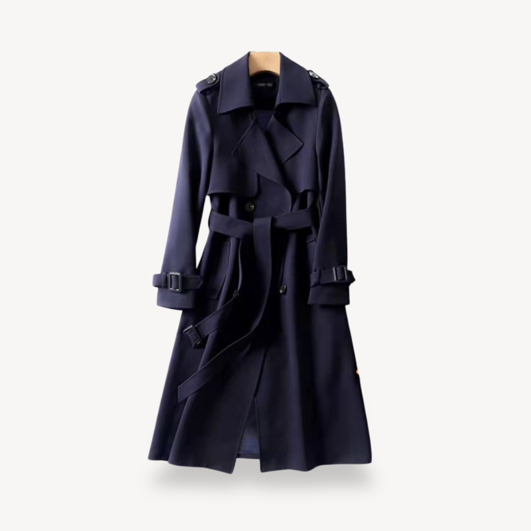 Loravelle | Klassische Trenchcoat-Jacke für Damen 6