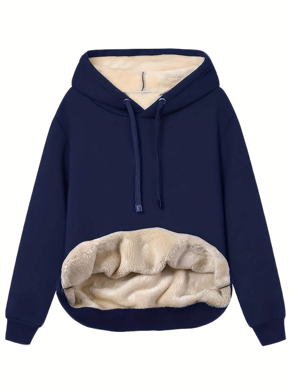 Kapuzenpulli Fleece Warm Bequem