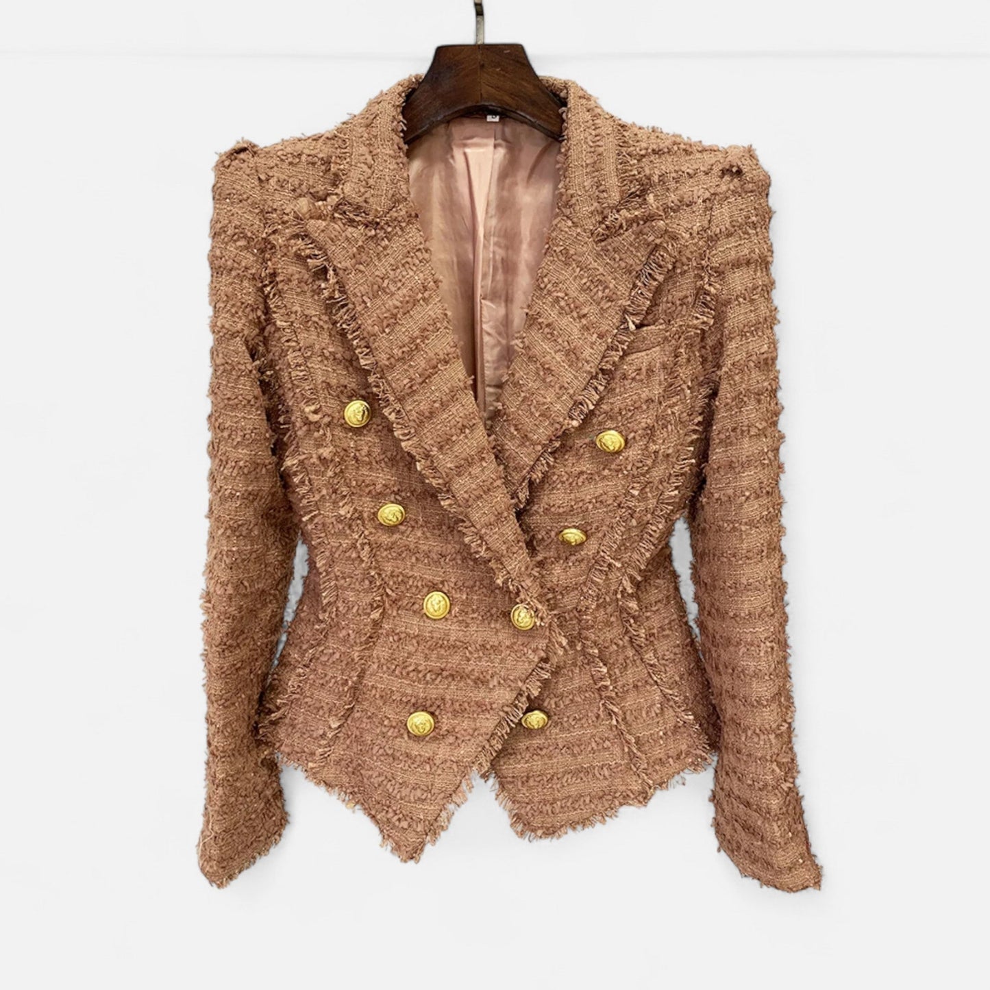 Maison Dresson | Damen-Tweed-Blazer – Slim Fit mit Quastenfransen 10