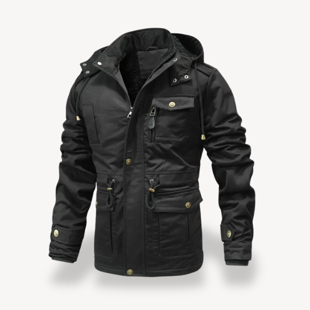 Militärparka für Herren | Loravelle 3