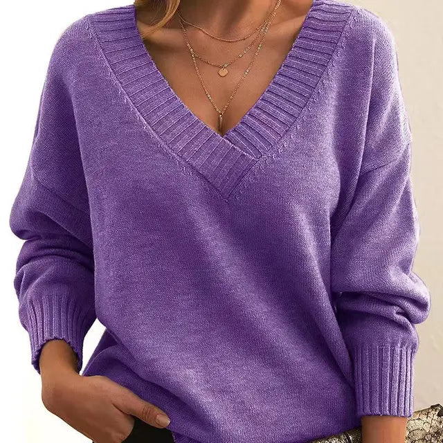 Weicher Kaschmir Pullover Damen Elegant