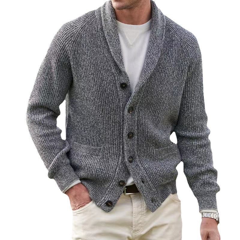 Herren Cardigan Strick Warm Bequem