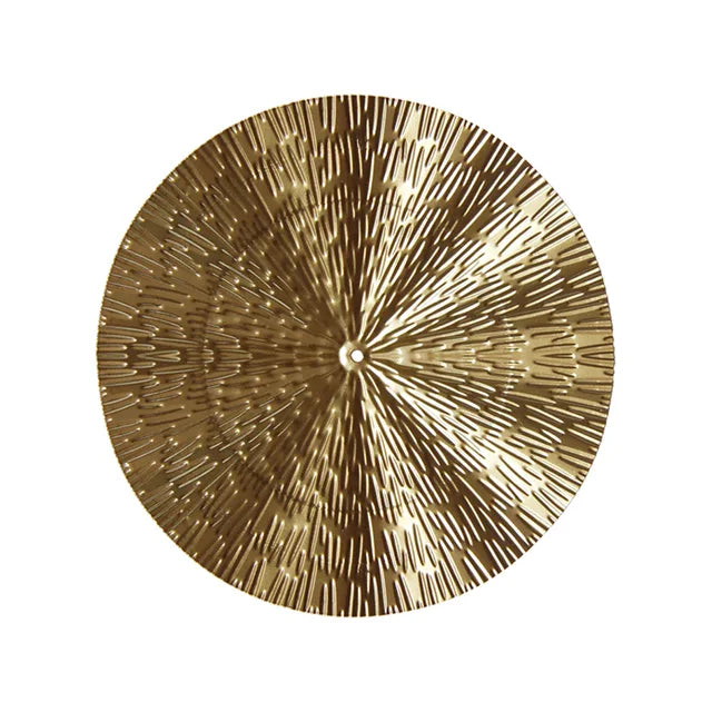 Nordischer Wandbehang Gold Dekor Modern