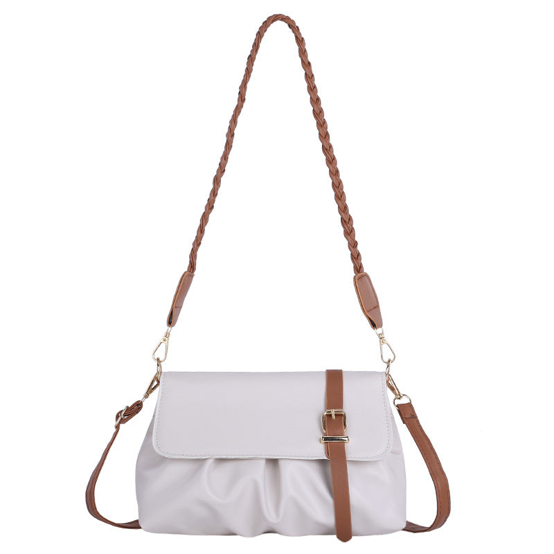 Damen Umhängetasche Groß Ledergürteltasche Schick