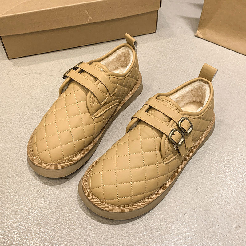 Damen Sneaker Bequem Stilvoll mit Doppelriemen