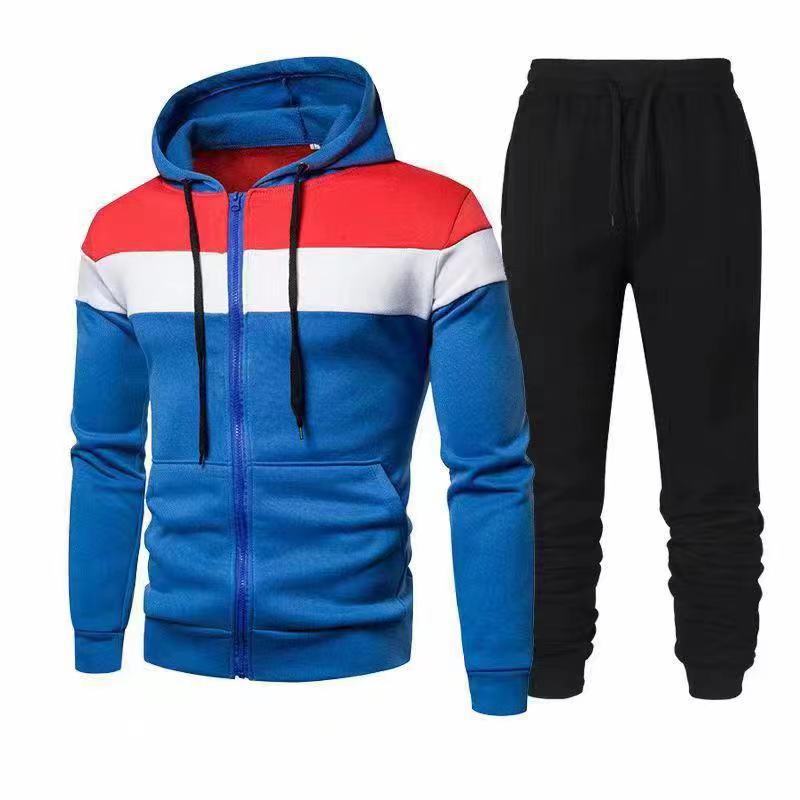 Herren Sportanzug Jogginghose Kapuzenoberteil Bequem