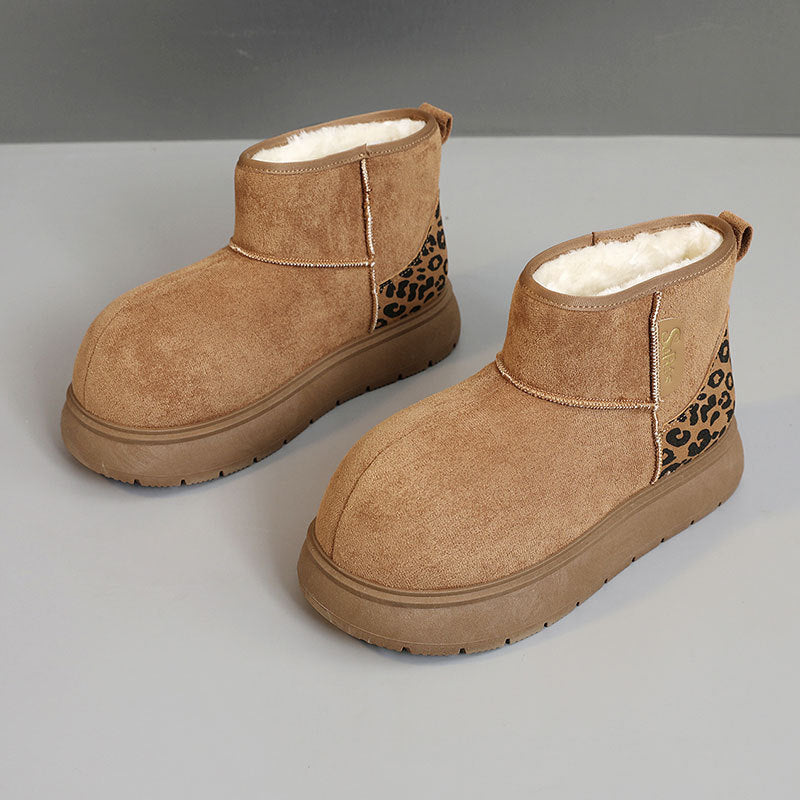 Warme Winterstiefeletten Damen Kuschelig Größe 36-41