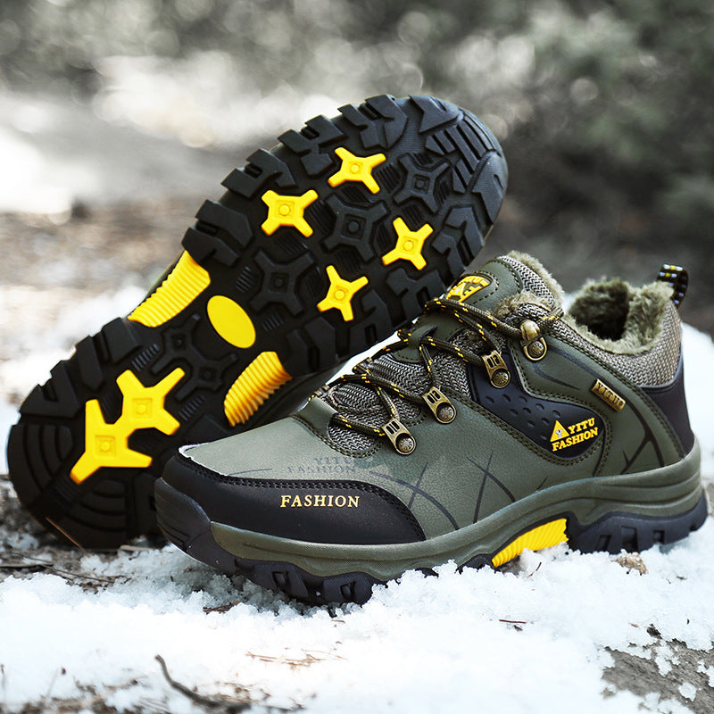 Herren Outdoor-Schuhe Wasserdicht Isolierend Rutschfest