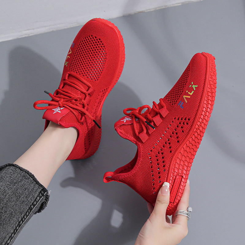 Damen Sneaker Leicht Luftig Sport Mesh Schuhe