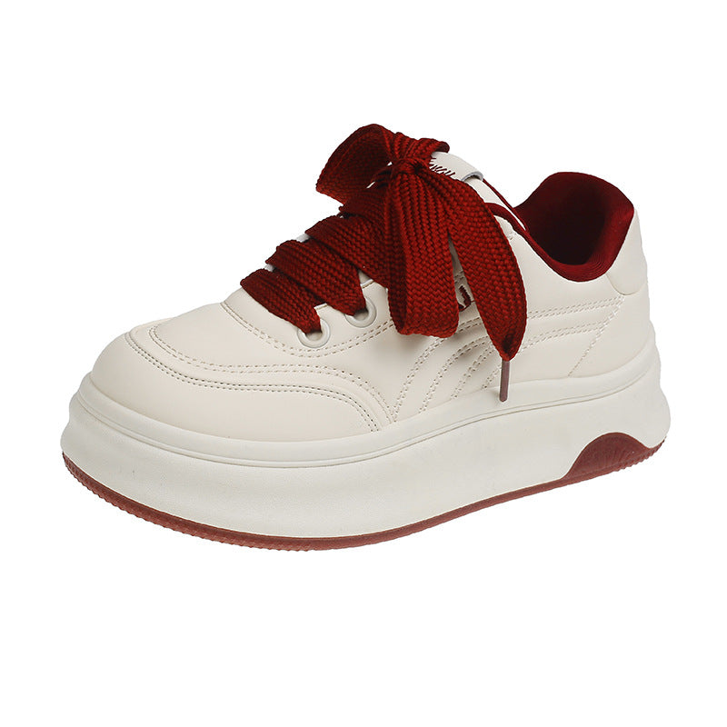 Damen Sneaker Sportlich Hohe Sohle Innovativ Design