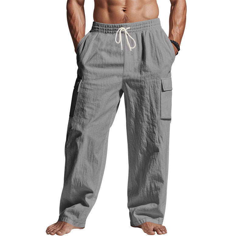 Herren Cargo-Hose Bequem Praktisch Lässig