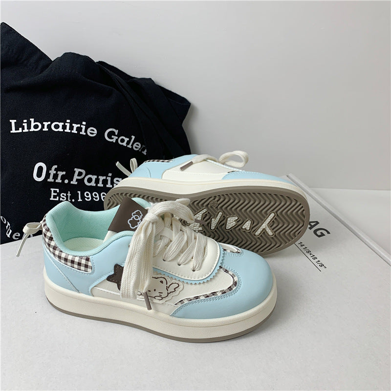 Damen Sneaker Bequem Verspielt Fashion Schuhe