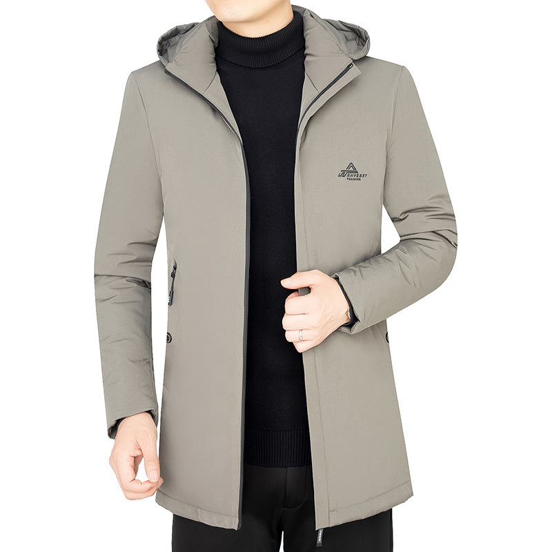 Wasserdichte Thermojacke Herren Kapuze Warm