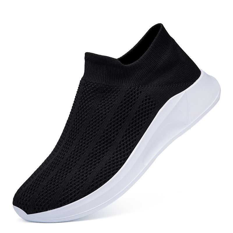 Damen Sneaker Strick atmungsaktiv Flexibel bequem