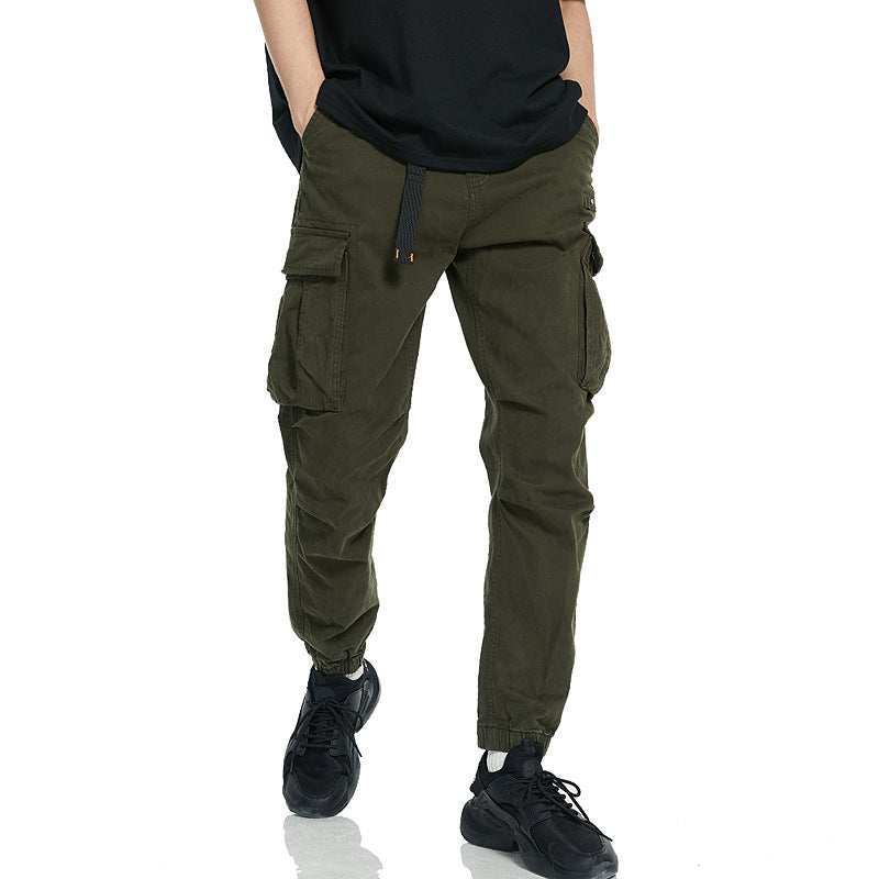 Herren Cargo-Hose Stretch Bequem Mit Tiefen Taschen