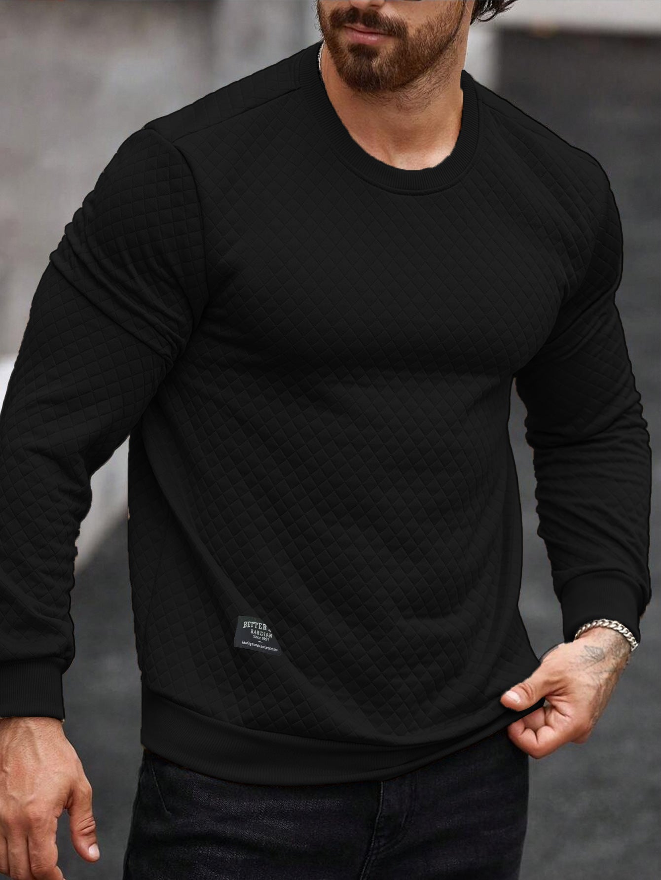 Herren Sweatshirt Trendig Berlin Style