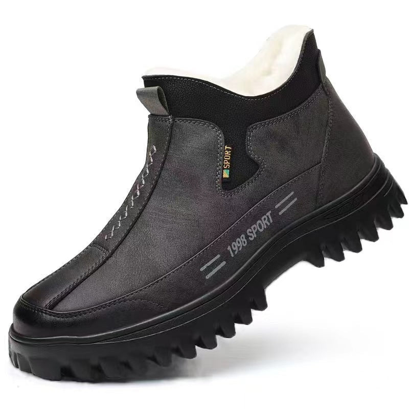 Damen Winterstiefel Warm Flauschig mit Innenfutter