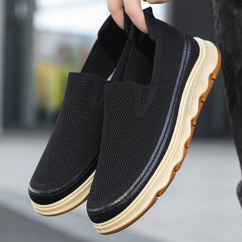 Damen Laufschuhe Atmungsaktiv Slip-On Sport
