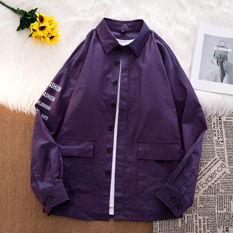Herren Jacke Modern Utility Style mit vielen Taschen