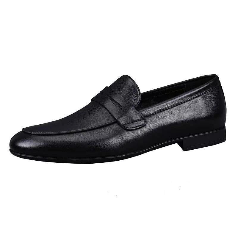 Damen Leder Mokassins Elegante Rutschfest Komfortabel