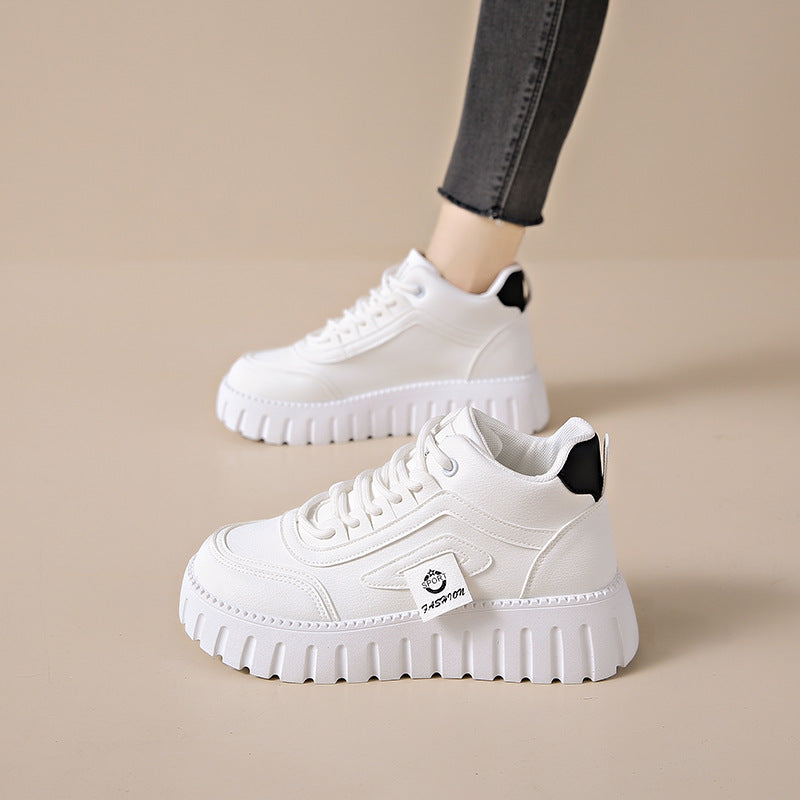 Damen Sneaker High-Top Komfortabel Mode Schuhe