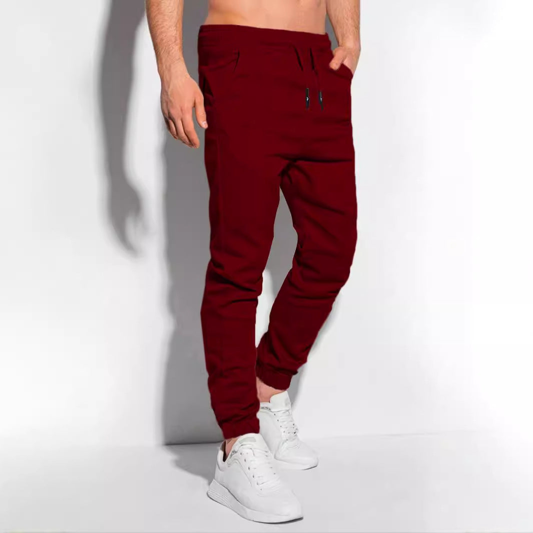 Herren Jogginghose Sportlich Mit Seitentaschen Bequem