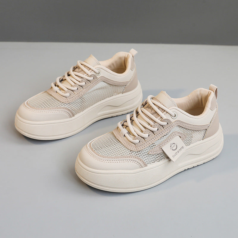Damen Sneakers Sportlich Atmungsaktiv Mit Dämpfung