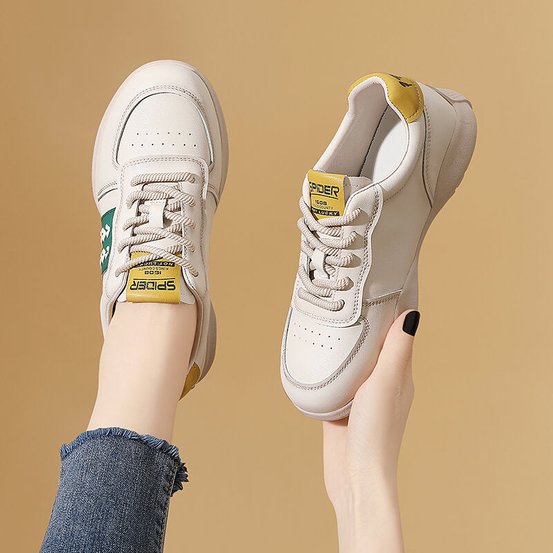 Damen Sneaker Bequem Mit Dämpfung Technologie