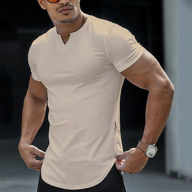 Herren Fitness Shirt Sportlich Leicht